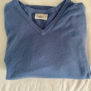 Light blue Dior sweater